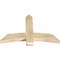 Ekena Millwork Bellingham Rough Sawn Timber Gable Bracket, Douglas Fir, 48"W x 32"H x 4"D x 6"F, 16/12 Pitch GBW048X32X0406BEL00RDF - alternate 3